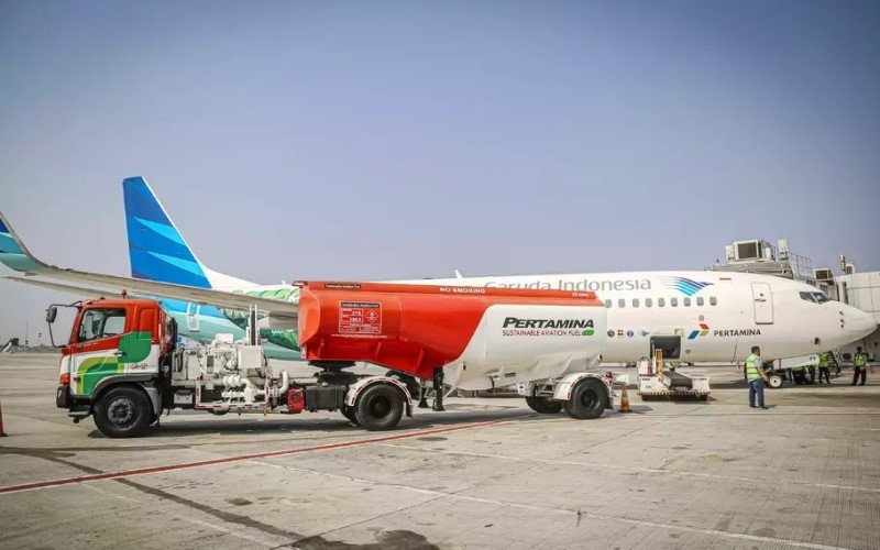 Pertamina tengah mengkaji pembuatan bahan bakar pesawat ramah lingkungan atau bioavtur dari minyak jelantah. (Foto: Dok. Pertamina)