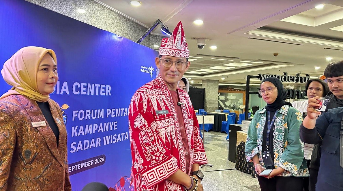 Sandiaga Uno Ungkap Tiga Desa Wisata Terbaik di RI, Ini Keunggulannya. (Foto Annastasya/MPI)