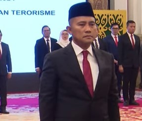 Dilantik Jadi Kepala BNPT, Eddy Hartono Miliki Kekayaan Rp3,1 Miliar. Foto: Dok. Sekretariat Presiden.