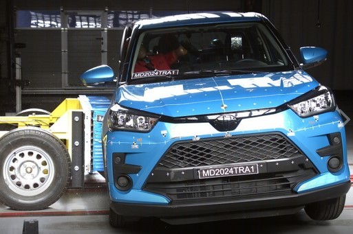 Toyota Raize Buatan Indonesia Diuji Tabrak Latin NCAP, Ini Hasil Penilaiannya. Foto: MNC Media.