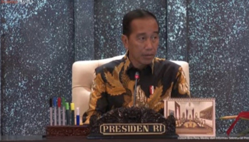Jokowi Ingatkan Menteri Kabinet Indonesia Maju Tuntaskan Progam Kerja (FOTO:Yotube Sekpres)