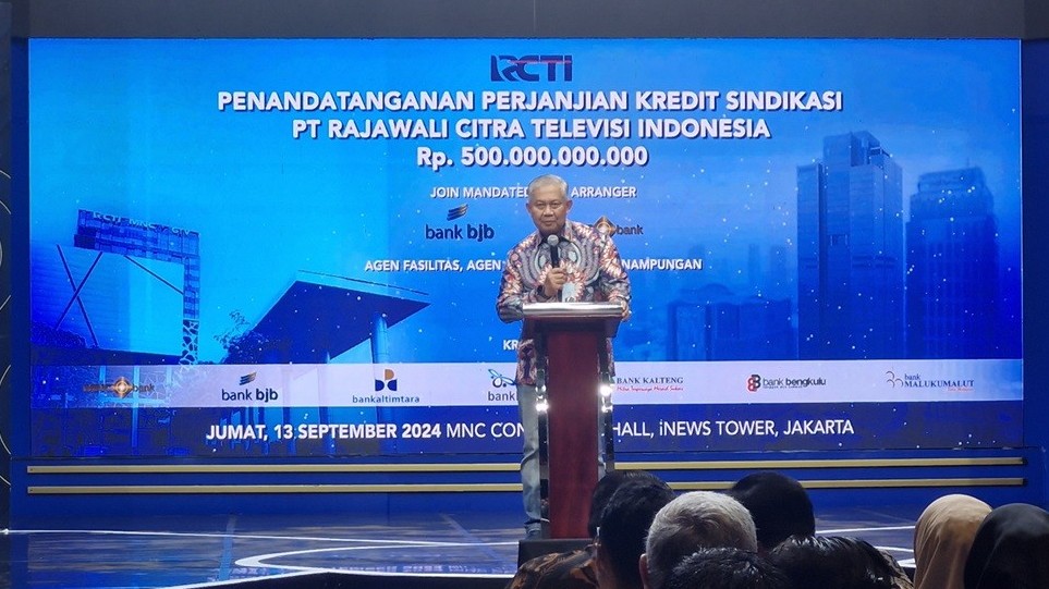 Bank BJB (BJBR) Ungkap Alasan Pilih RCTI dalam Salurkan Kredit Sindikasi. (Foto Suparjo/MPI)