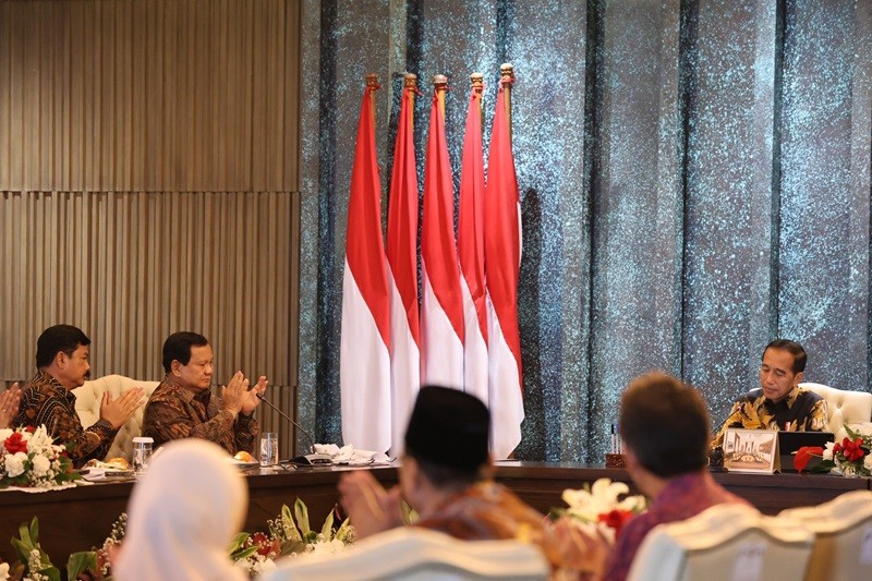Luhut Ungkap Jokowi Terharu Gara-Gara Ini di Sidang Kabinet Terakhir (foto ist)