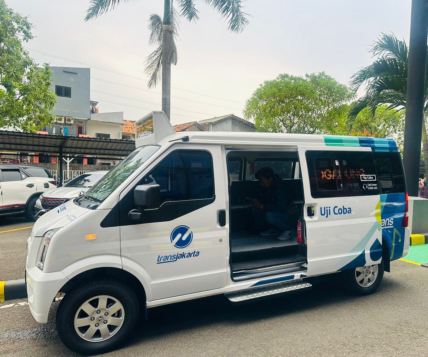 Gandeng ATPM, Transjakarta Uji Coba Mikrotrans Listrik. (Foto Transjakarta)