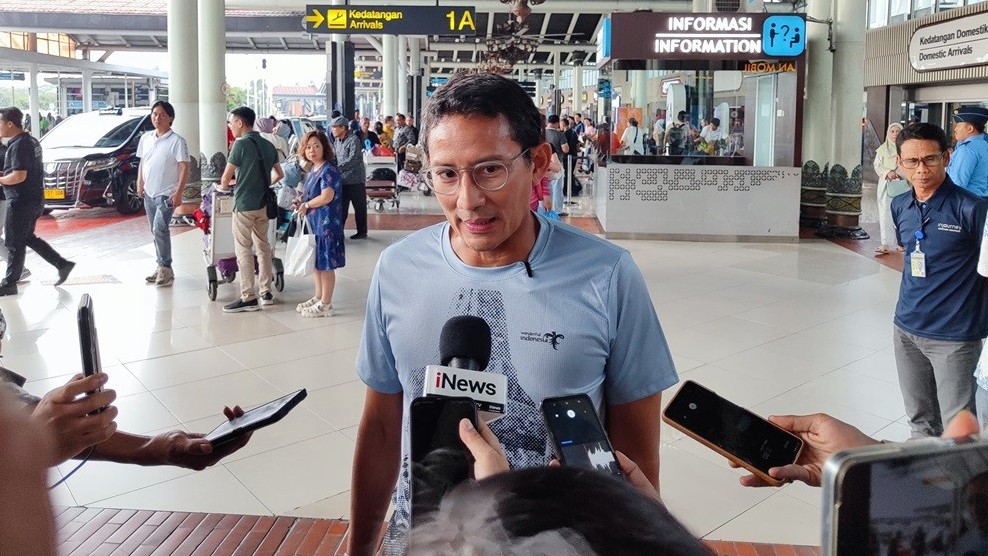 Sandiaga Minta Pemerintahan Selanjutnya Kebut Pembangunan Lima Destinasi Super Prioritas. (Foto Fadli/MPI)