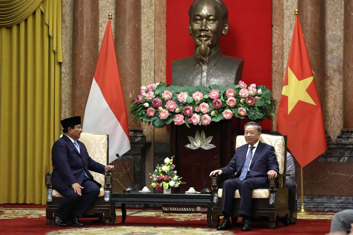 Prabowo Bertemu Presiden Vietnam, Komitmen Lanjutkan Kerja Sama di Berbagai Bidang. (Dok. Kemenhan)
