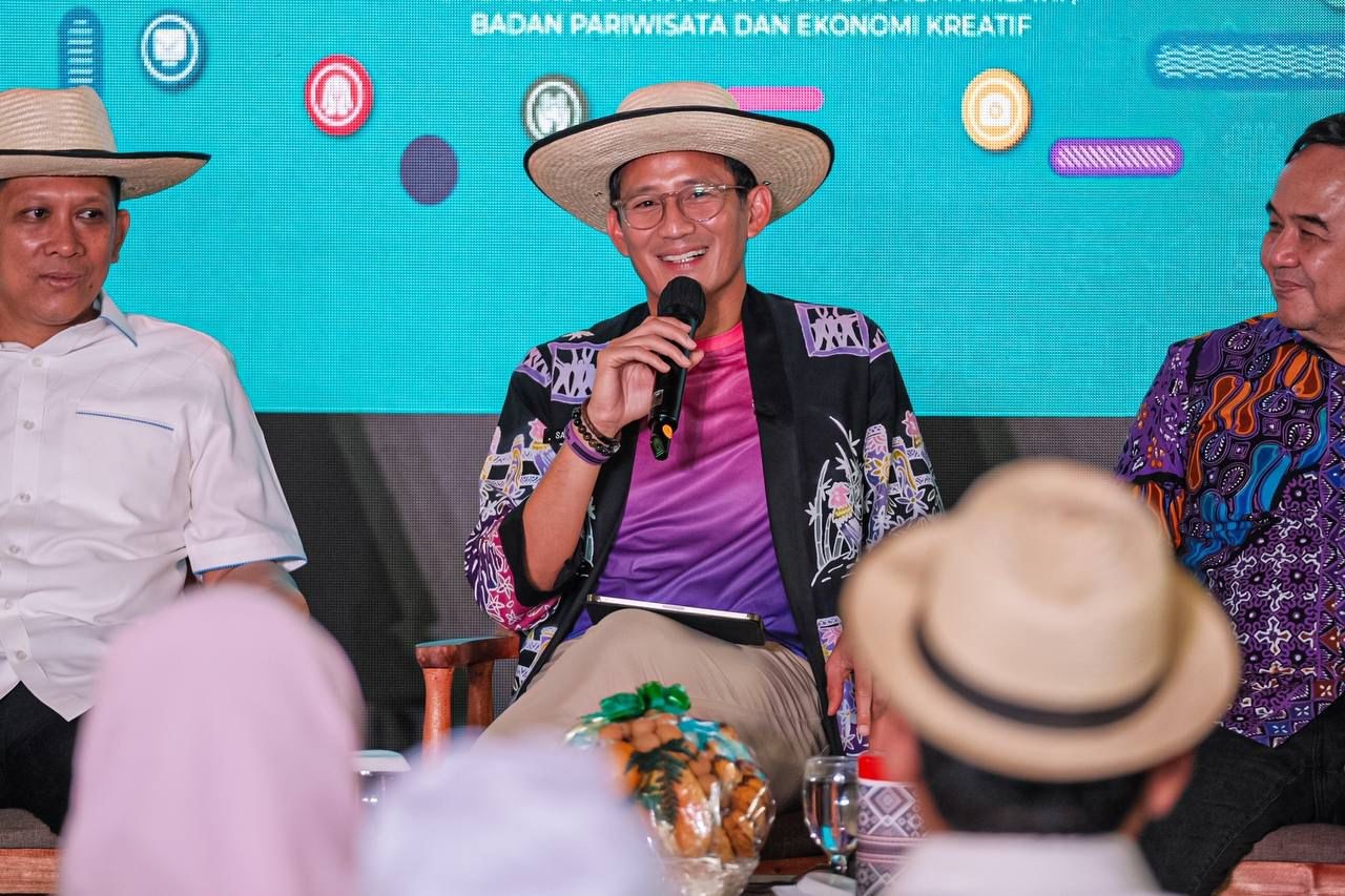 Sandiaga Uno Dukung Upaya Kabupaten Tangerang Masuk Jejaring Kota Kreatif Unesco. (Foto Istimewa)