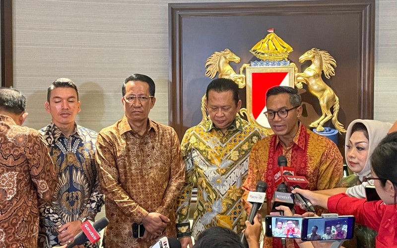 Anindya Bakrie mengatakan, dirinya sudah mengikuti AD/ART organisasi sebagai Ketum Kadin dan siap menerima kubu Arsjad dengan terbuka. (Foto: MNC Media)