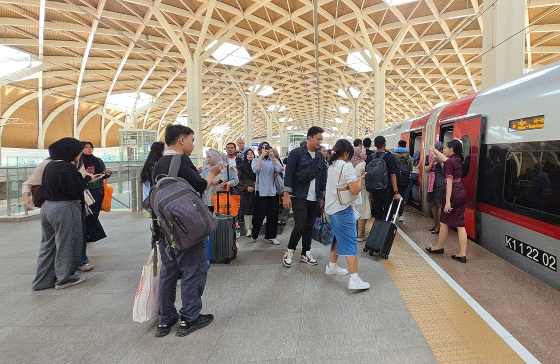 Libur Panjang, Whoosh Diprediksi Angkut Lebih dari 20 Ribu Penumpang Hari Ini. (Foto KCIC)