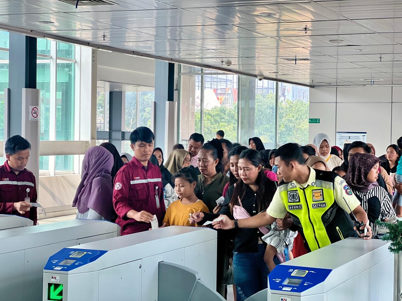 Libur Maulid Nabi 2024, Penumpang KA Bandara Melonjak hingga 78.760 Orang. (Foto KAI Bandara)