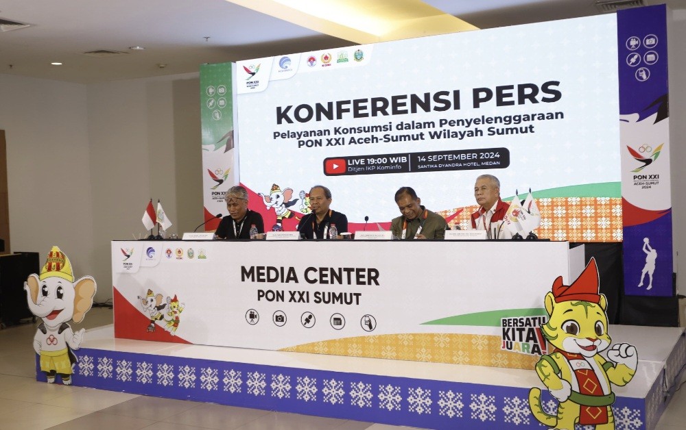 Pj Gubernur Sumut Sebut Seluruh Panitia Telah Bekerja Keras Dalam Menyukseskan PON XXI (FOTO:Dok Ist)