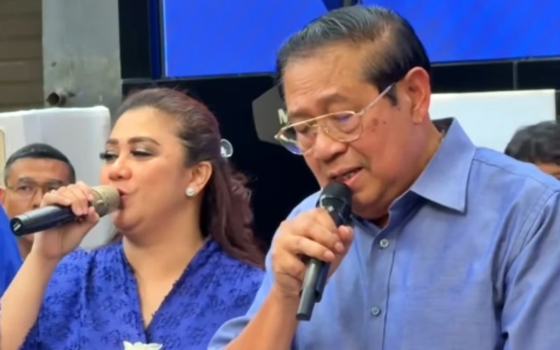 Presiden RI ke-enam Susilo Bambang Yudhoyono atau SBY dijadwalkan tampil di gelaran Pestapora 2024, malam ini, Jumat (20/9/2024)