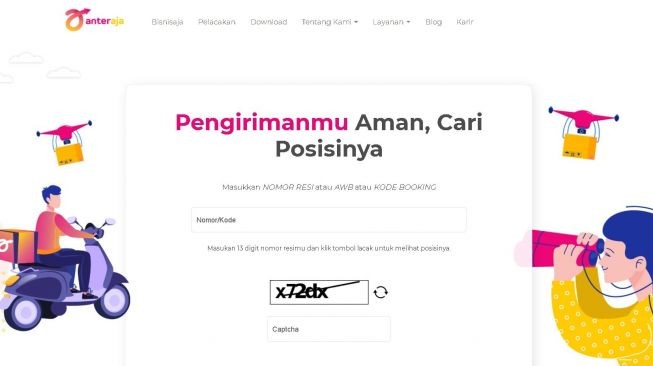 Apa Arti Parcel Menuju Staging? Cek Pengertian Status Pengiriman AnterAja. (Foto: MNC Media)  