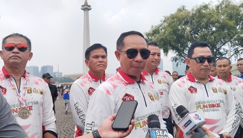 TNI HUT ke-79, Panglima: Bangun Terus Sinergi dengan Polri (foto riana)