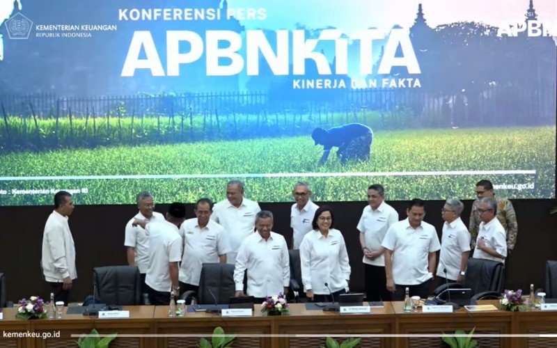 Konferensi pers APBN KiTa Edisi September 2024 di Jakarta, Senin (23/9/2024). (Kemenkeu)
