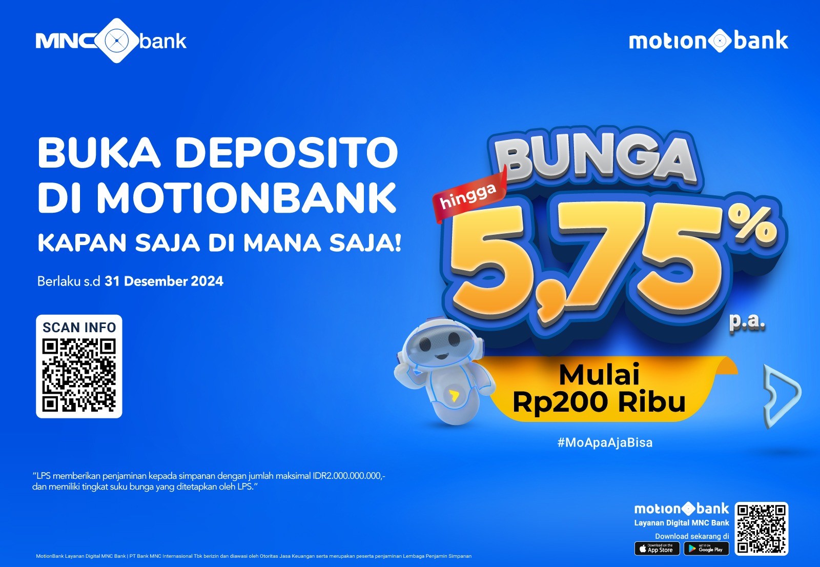 Buruan Ajukan Sekarang, Ini Cara Mudah Miliki Deposito Melalui Smartphone. (Foto MNC Media)