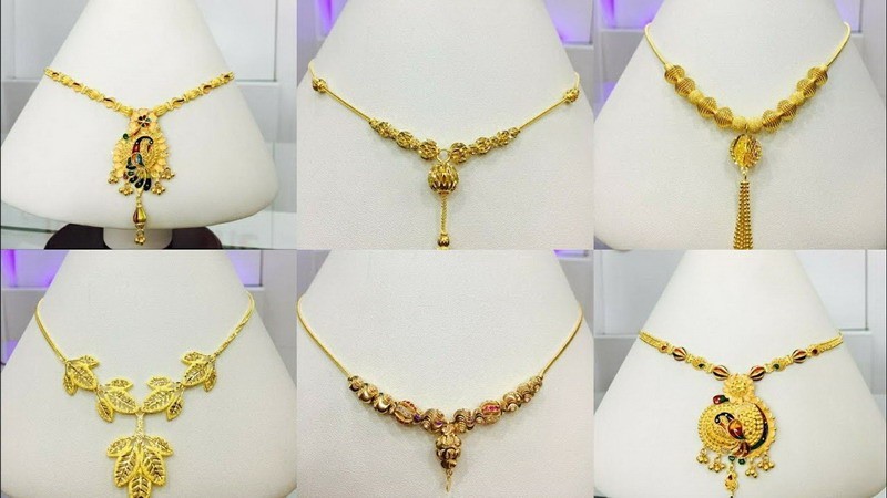 Cek Kisaran Harga Kalung Emas 18 Karat per Gram. (Foto: MNC Media)