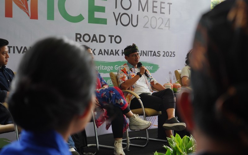 Kemenparekraf terus mendorong industri kreatif, termasuk subsektor musik lewat festival karena menciptakan lapangan pekerjaan. (Foto: Dok. Kemenparekraf)