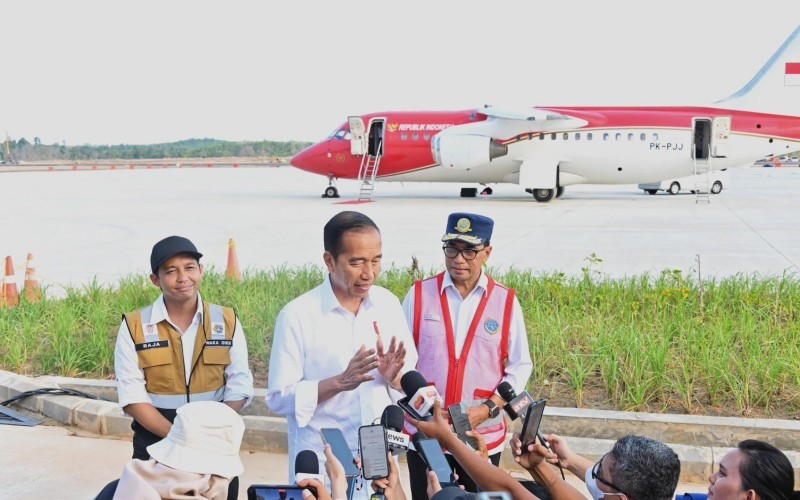 Presiden Jokowi dipastikan akan tetap melakukan kegiatannya sebagai Kepala Negara menjelang 10 hari masa jabatannya habis. (Kemenhub)