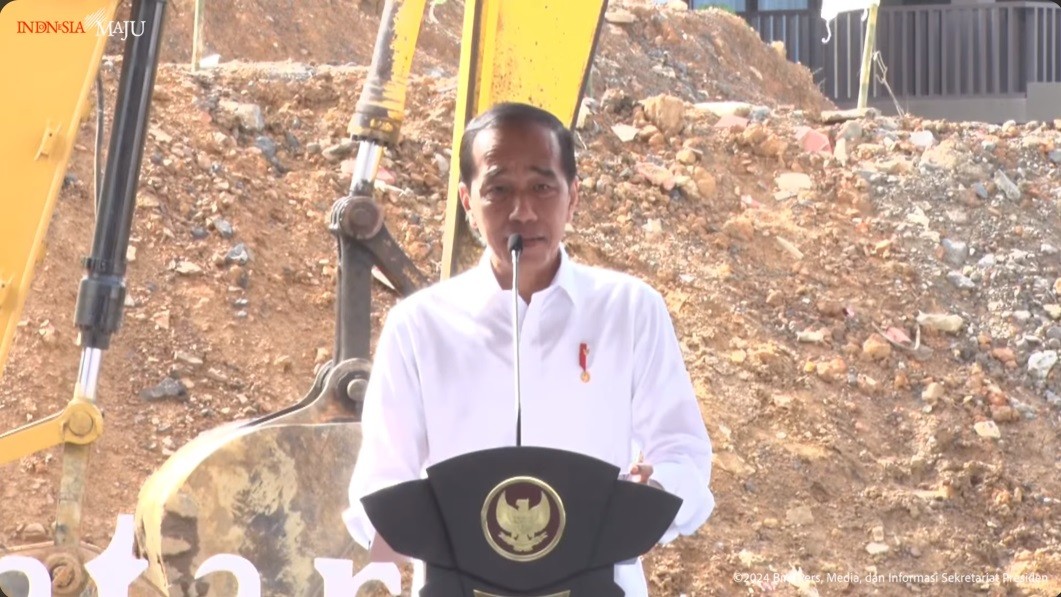 Jokowi: Investasi di IKN adalah Membeli Masa Depan. (Foto Tangkapan Layar YouTube Setpres)