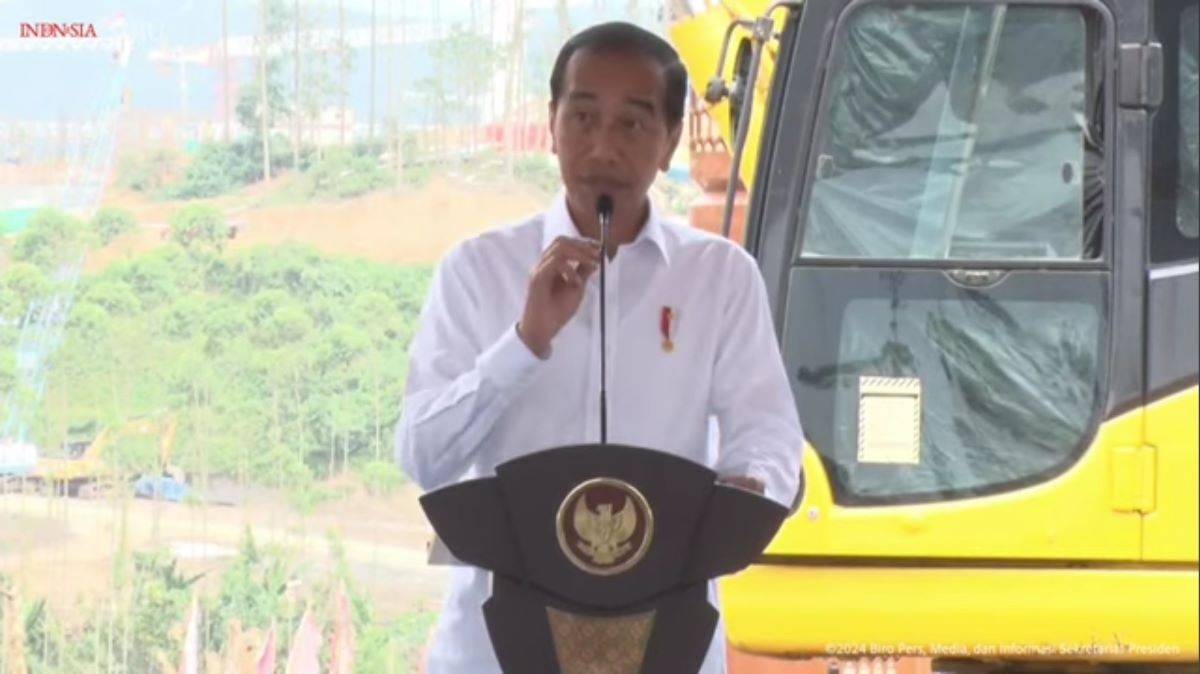Jokowi Groundbreaking Campus AIS di IKN, Bakal Tampung 750 Siswa. (Foto: MNC Media)