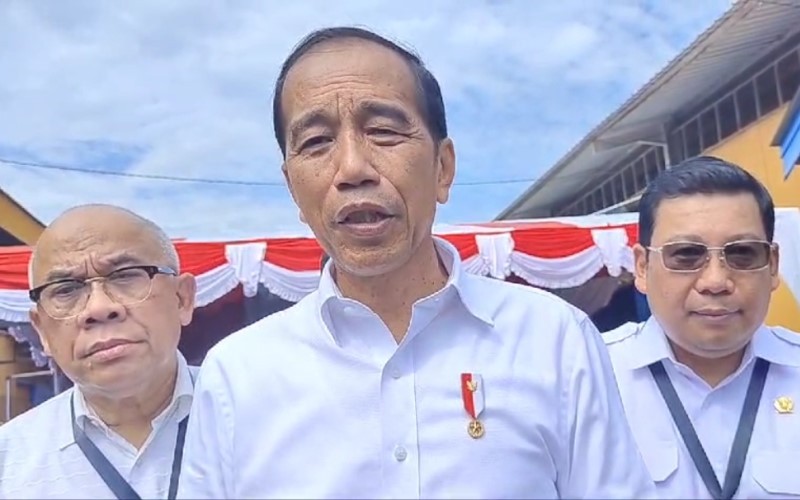 Soal Transisi Pemerintahan ke Prabowo, Jokowi: Berjalan dengan Baik (foto mnc media)