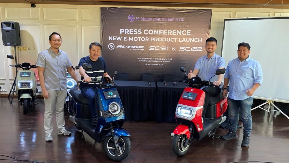 United E-Motor Luncurkan Dua Motor Listrik Baru, Tanpa Subsidi Dijual Rp10 Jutaan. Foto: MNC Media.