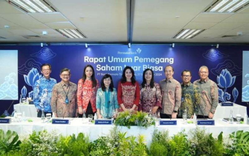 PT Bank Permata Tbk atau PermataBank (BNLI) menggelar Rapat Umum Pemegang Saham Luar Biasa (RUPSLB) untuk mengangkat direktur baru. (Foto: Dok. PermataBank)