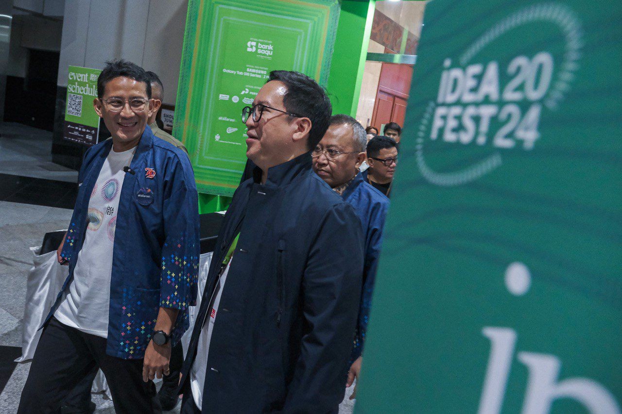 Sandiaga Sebut Ideafest 2024 Jadi Wadah Perkuat Sektor Ekonomi Kreatif. (Foto Istimewa)