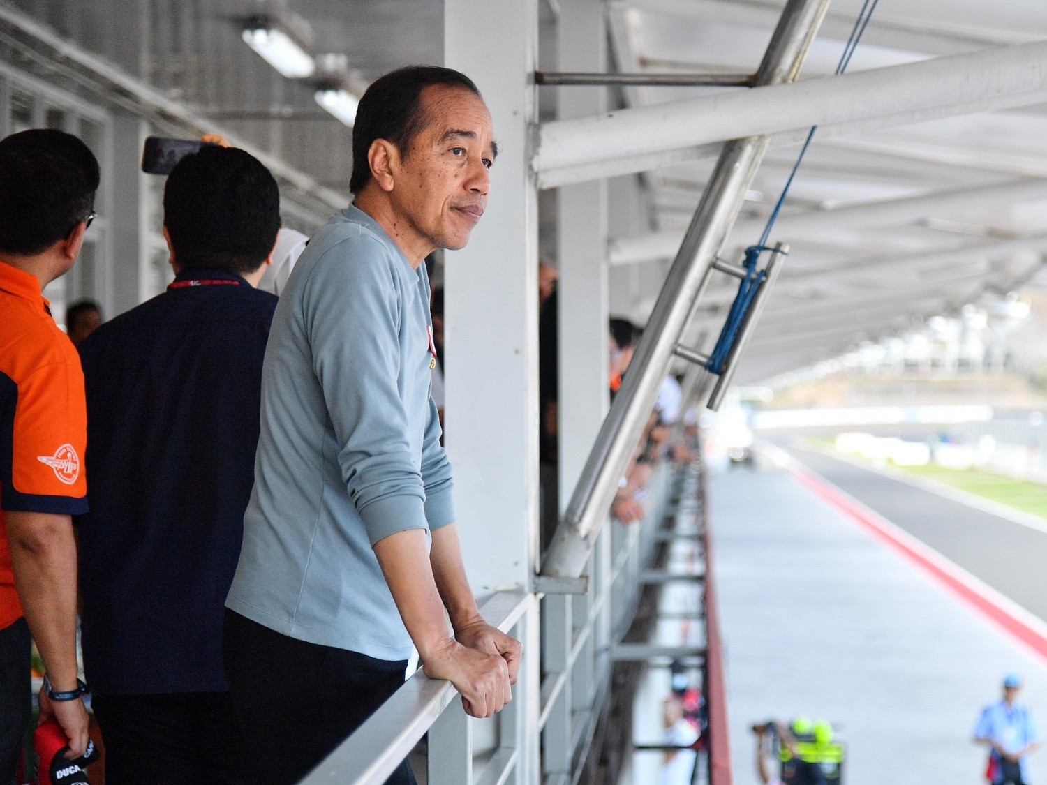 Apresiasi MotoGP Mandalika 2024, Jokowi: Manajemen hingga Fasilitasnya Baik. (Foto: BPMI Setpres)