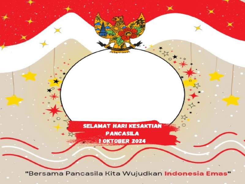 15 Daftar Link Twibbon Kesaktian Pancasila 1 Oktober 2024, Lengkap dengan Cara Membuatnya. (Foto: Twibbonize) 