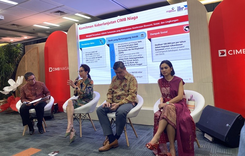 CIMB Niaga (BNGA) Salurkan Kredit Berkelanjutan Rp56,4 Triliun di Semester I-2024 (foto anggie)