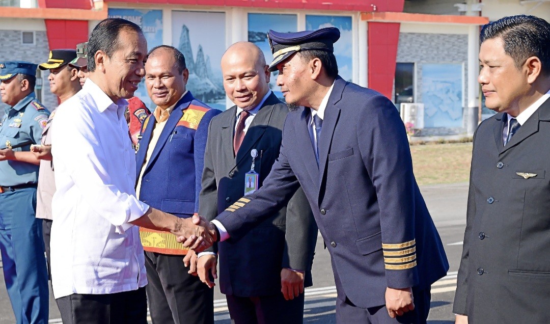 Jokowi akan Tinjau Pasar dan Sekolah di Alor NTT Hari Ini (FOTO:Dok Sekper)