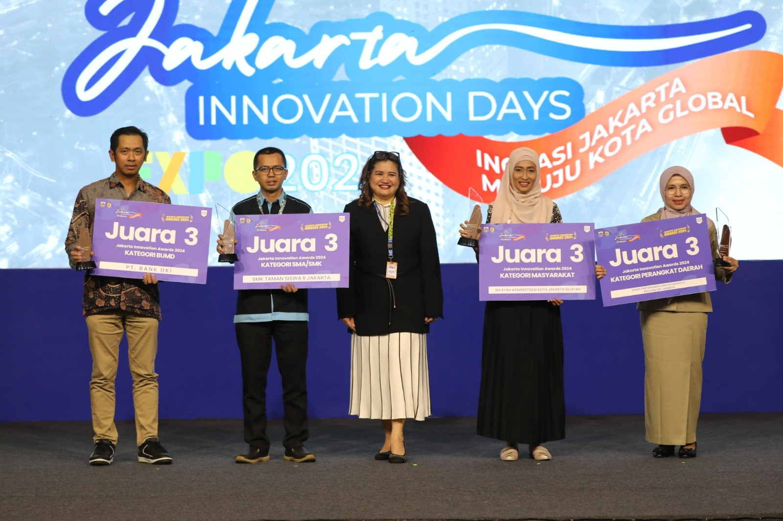 Berkat Inovasi Jakarta Tourist Pass, Bank DKI Raih Jakarta Innovation Awards 2024. (Foto Istimewa)