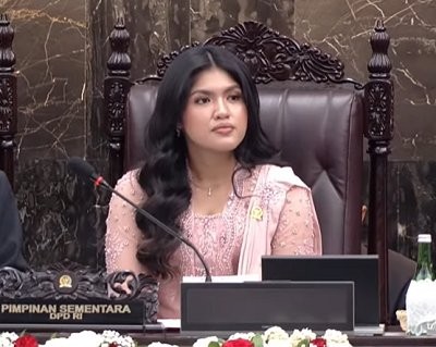 Intip Profil dan Kisaran Harta Kekayaan Larasati Moriska, Perwakilan Gen Z di Kursi DPD RI 2024. (Foto: MNC Media)