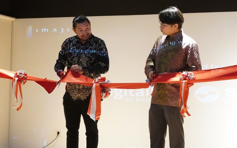 Jajaran direksi Imajin dan Sinar Mas Land resmikan Imajin Advanced Manufacturing Center (IAMC) di Biomedical Campus, BSD City (Imajin)