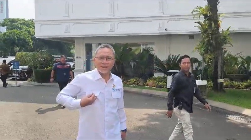 Mendag Menghadap Jokowi di Istana, Ini yang Dibahas (foto riyan rizki)