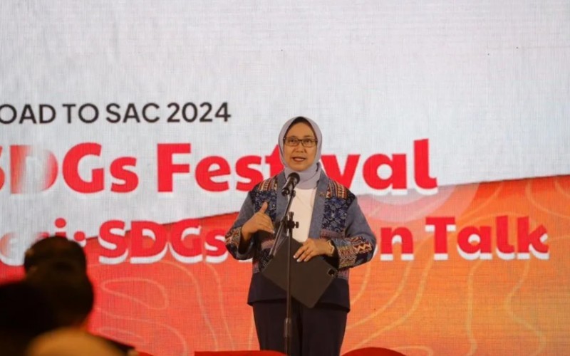 Bappenas meluncurkan platform Sustainable Development Goals (SDGs) Investment. (Bappenas)