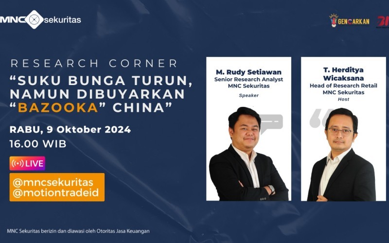 MNC Sekuritas memberikan edukasi seputar pasar modal, salah satunya melalui program rutin yaitu IG Live Research Corner.