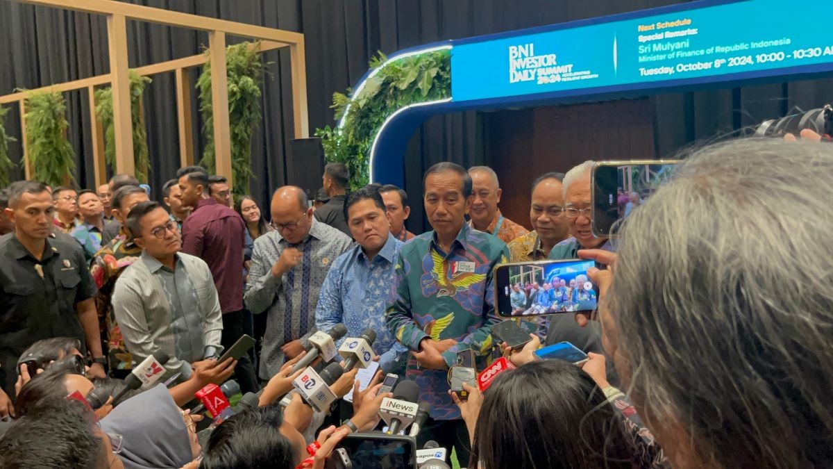 Jokowi Jamin Transisi Berjalan Mulus, Sebut Prabowo-Sri Mulyani Kerap Bertemu Bahas APBN. (Foto: Atikah/MNC Media)
