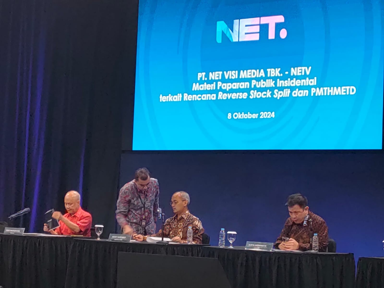 Investor Bersiap, NETV Eksekusi Reverse Stock Split 2:1 Pekan Depan (foto mnc media)