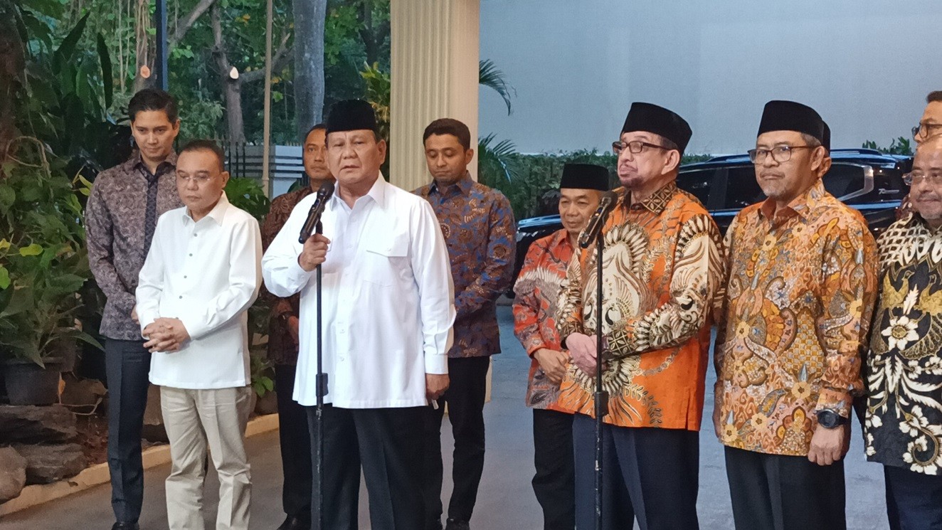 Daftar Lengkap 49 Nama Calon Menteri yang Dipanggil Prabowo Subianto. (Foto MNC Media)