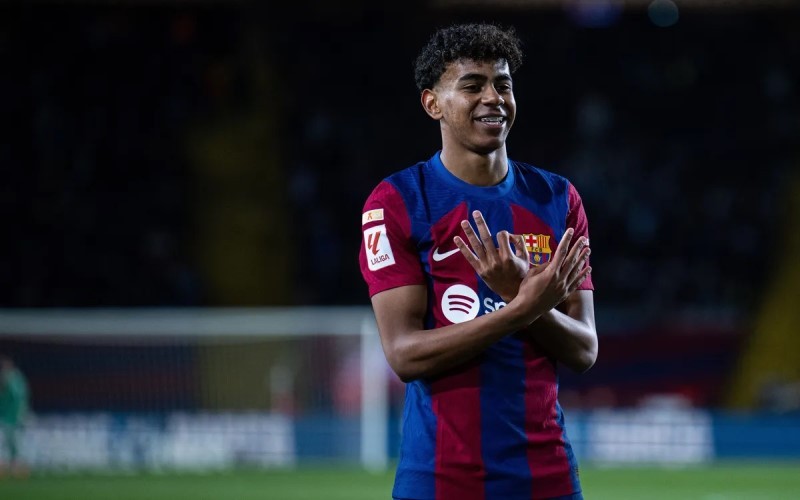 Pemain wonderkid Barcelona, Lamine Yamal dinobatkan sebagai pemain U18 termahal sepanjang masa versi Transfermarkt. (Foto: Dok. Barcelona)