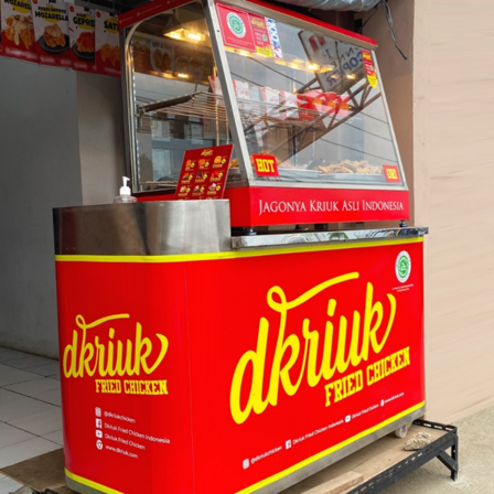 DKriuk Friend Chicken Milik Siapa? Intip Cerita Perintisannya, Bermula dari Condet. (Foto: DKriuk)
