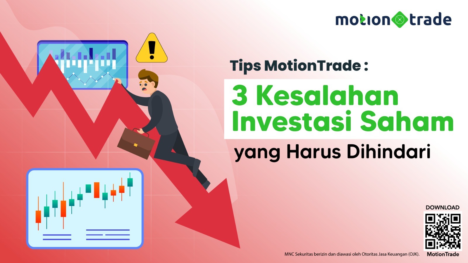 Tips MotionTrade: Tiga Kesalahan Investasi Saham yang Harus Dihindari (FOTO:MNC Media)