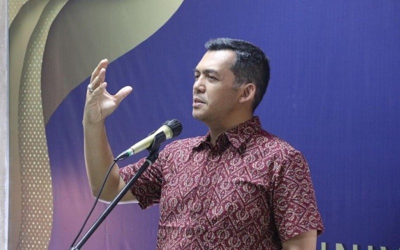 Mantan Direktur Utama Krakatau Steel yang kini menjabat sebagai Direktur Jenderal Imigrasi, Silmy Karim dipanggil Prabowo Subianto. (Foto: MNC Media)