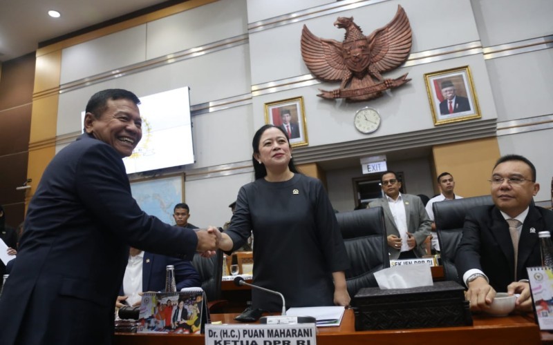 DPR menyepakati usulan diangkatnya M Herindra sebagai Kepala BIN menggantikan pendahulunya Budi Gunawan (Arif Julianto/MPI)