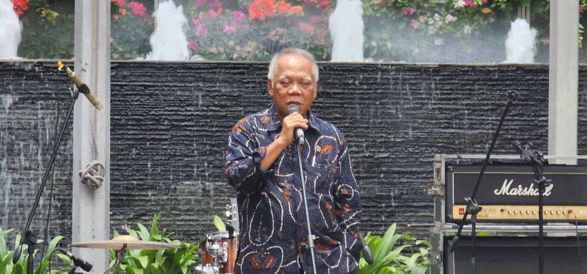 Purnatugas dari Kementerian PUPR, Pak Bas: Dari Sini Saya Pulang ke Bekasi. (Foto: Iqbal/MNC Media)
