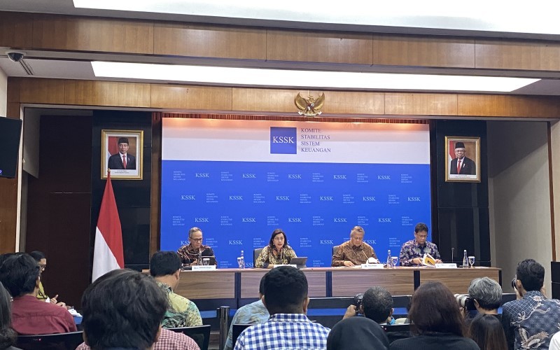 Komite Stabilitas Sistem Keuangan (KSSK) menyatakan, stabilitas sistem keuangan terjaga (SSK) terjaga pada kuartal III-2024. (Foto: MNC Media)