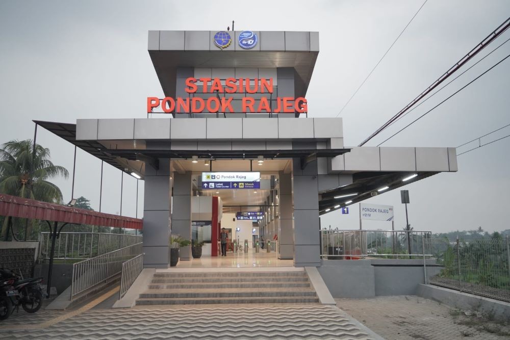 18 Tahun Tak Beroperasi, Stasiun Pondok Rajeg Depok Dibuka Kembali. Foto: MNC Media.